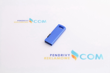 Flash drive USB w niebieskim kolorze