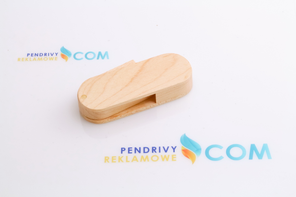 Pendrive drewniany, jasny