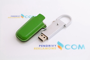 Zielony penrive USB